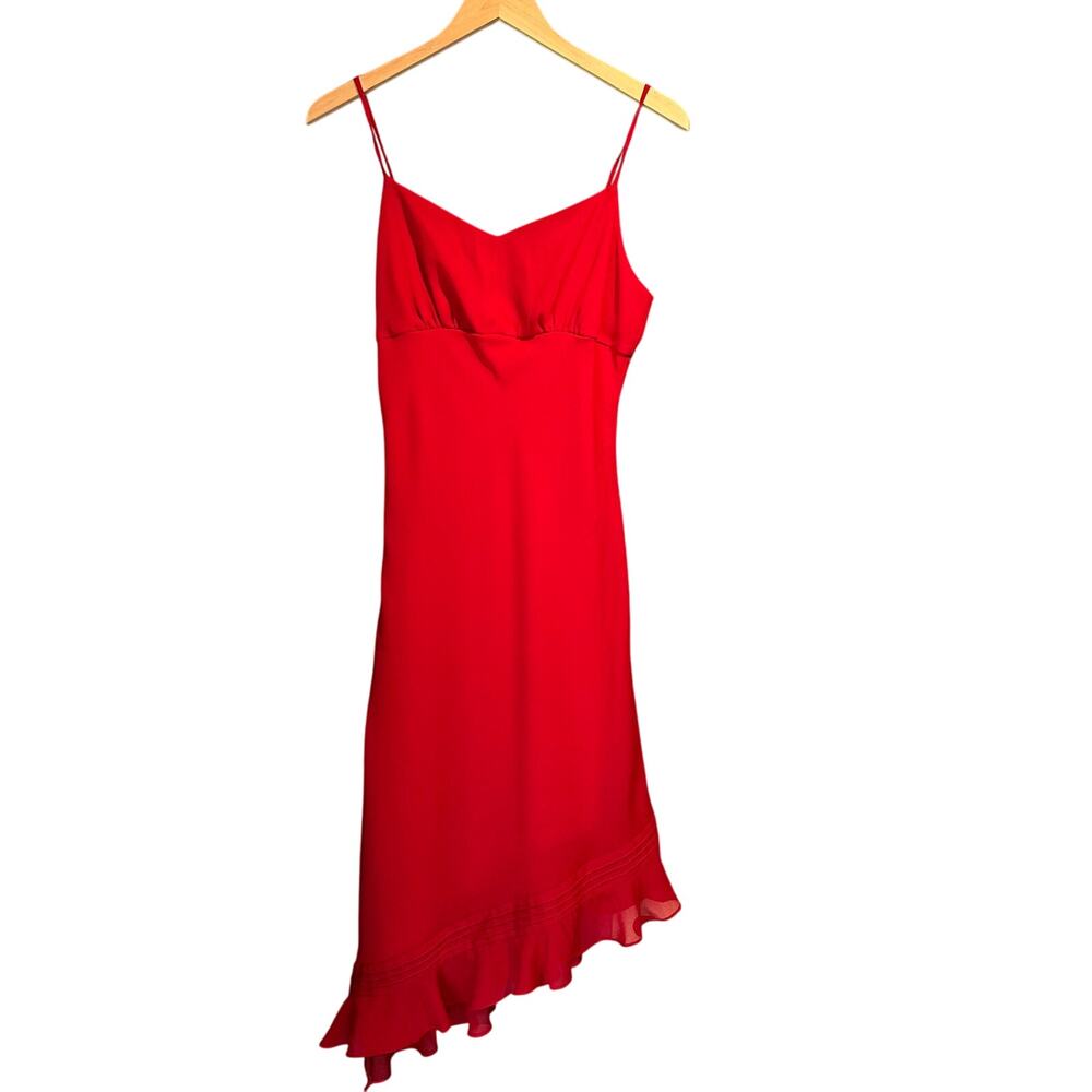 Size Small Charlotte Russe Asymmetrical Red Dress Event Statement Graduation